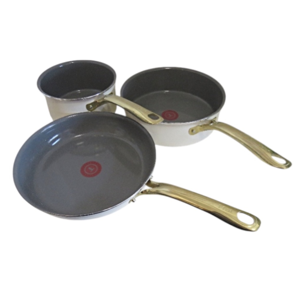 T-FAL Preserve Ceramic Nonstick Frying Pan3-Pc Set
